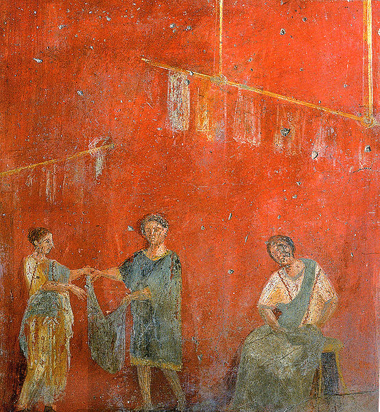 El Oficio de Tintorero: El Relevo_Pompeii_Fullonica_of_Veranius_Hypsaeus